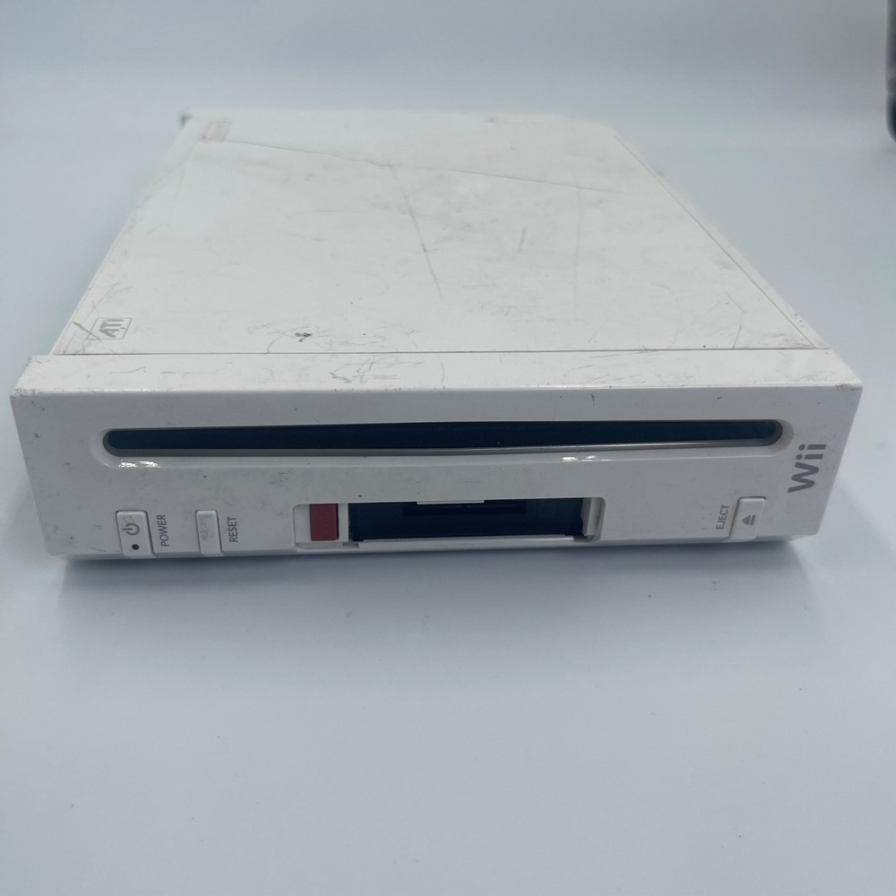 Nintendo Wii Console RVL-001 White GameCube Compatible Console Only Untested